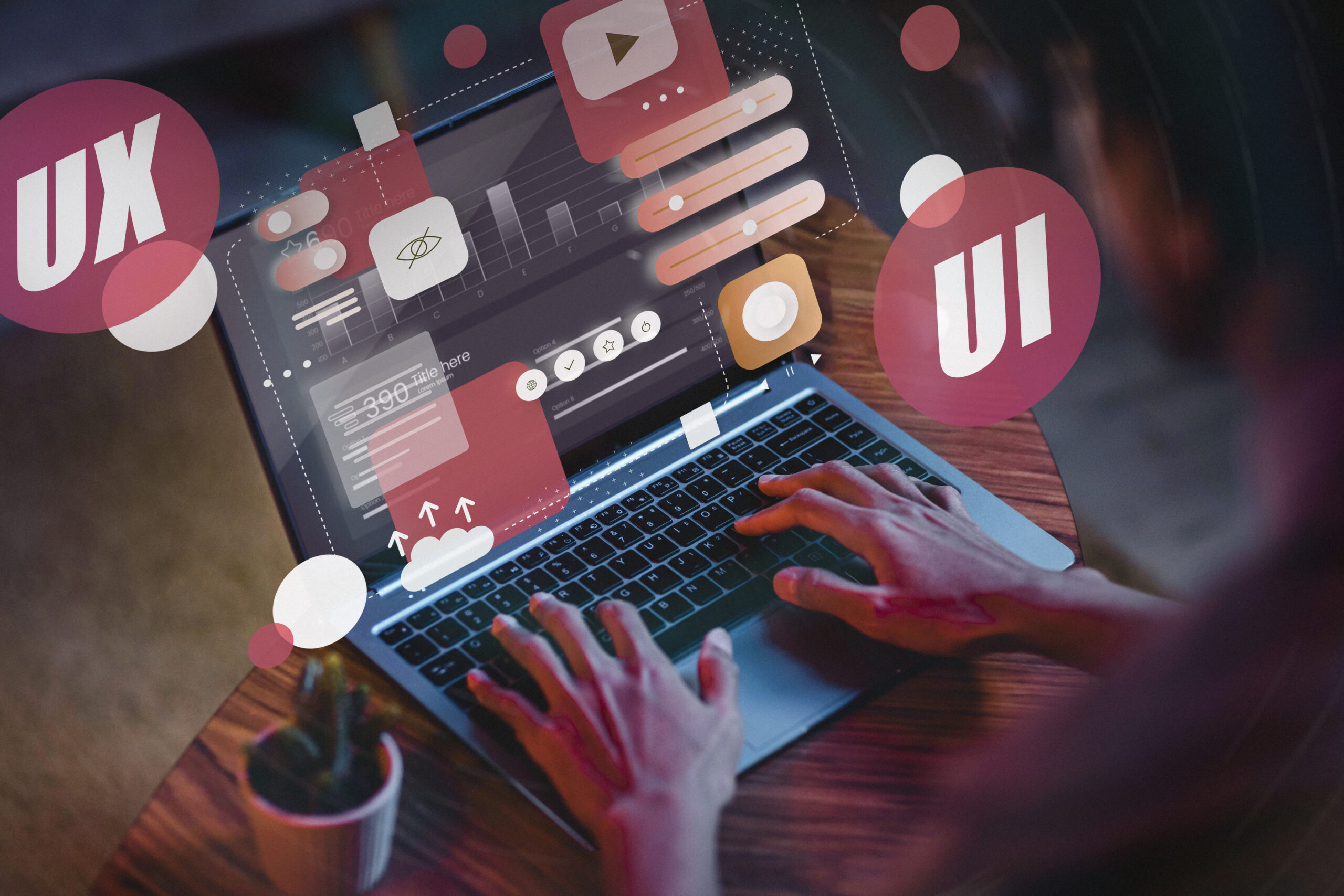 Designer trabalhando